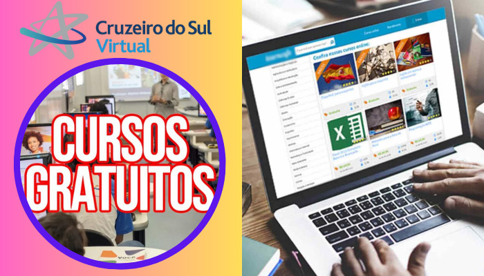 Plataforma Cruzeiro do Sul Virtual Está Oferecendo 15 Cursos Gratuitos Online